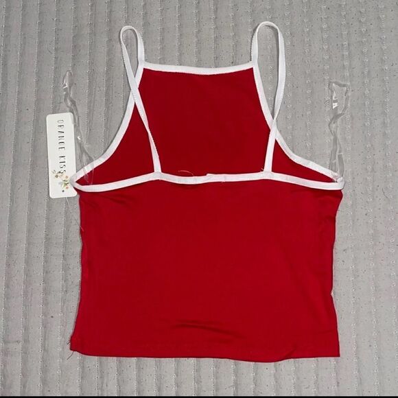 orange kiss | crop top - Picture 2 of 2